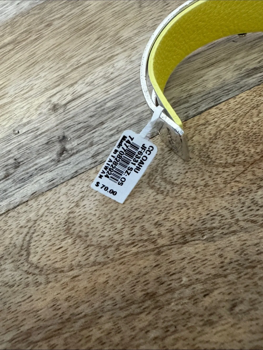 Brighton Christo Cuff Oahu Silver Tone Bracelet NWT